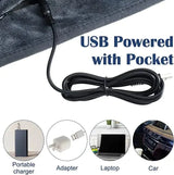 Often Accessories Often Heated Polar Poncho Cape Blanket