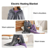 Often Accessories Often Heated Polar Poncho Cape Blanket