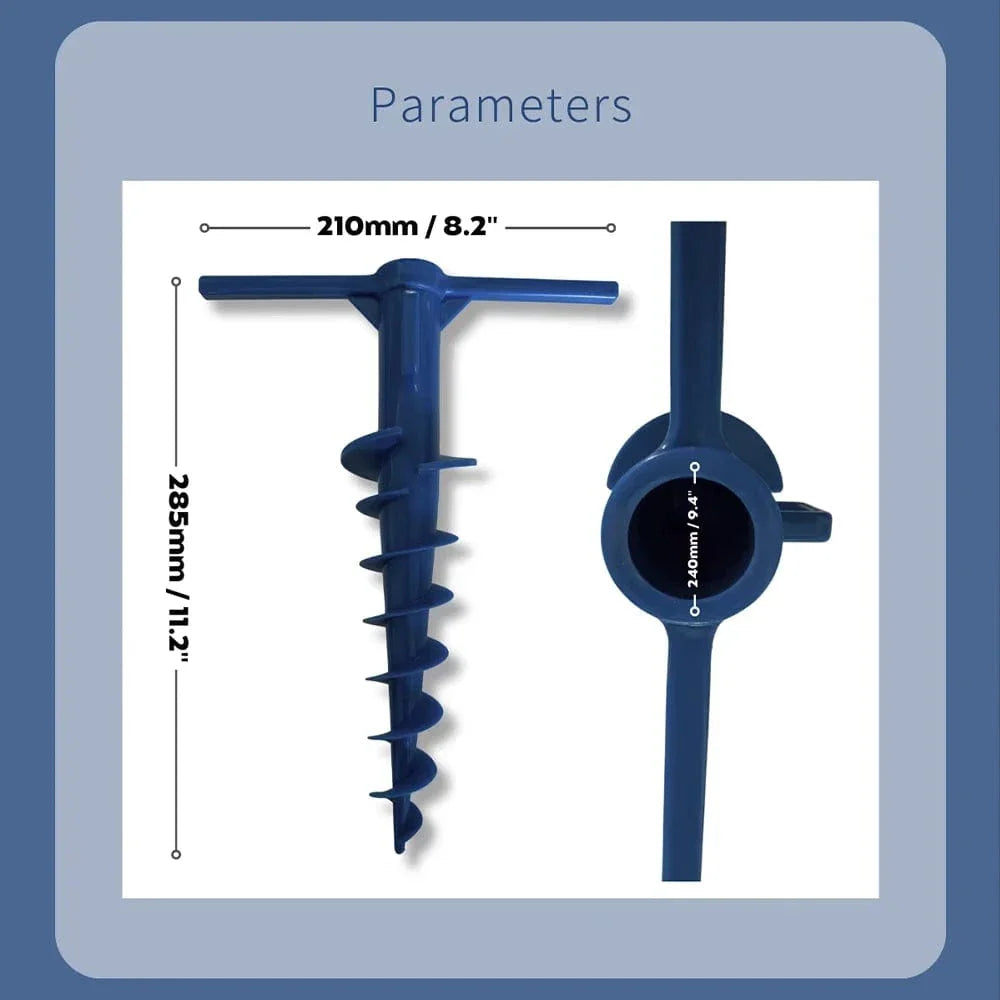 Often Accessories Often Heavy Duty Sand Dirt Spike Screw Anchor