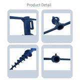 Often Accessories Often Heavy Duty Sand Grass Dirt Spike Screw Anchor Peg