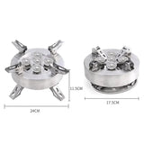 Often Accessories Often High Power Wind Resist 5 Heads Steel ButaneGas Fire Stove 12800W
