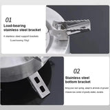 Often Accessories Often High Power Wind Resist 5 Heads Steel ButaneGas Fire Stove 12800W