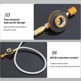 Often Accessories Often High Power Wind Resist 5 Heads Steel ButaneGas Fire Stove 12800W