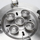 Often Accessories Often High Power Wind Resist 5 Heads Steel ButaneGas Fire Stove 12800W