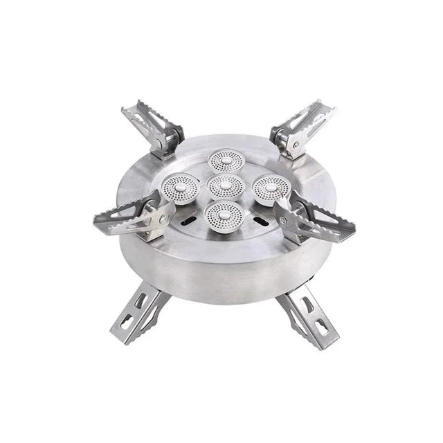 Often Accessories Often High Power Wind Resist 5 Heads Steel ButaneGas Fire Stove 12800W
