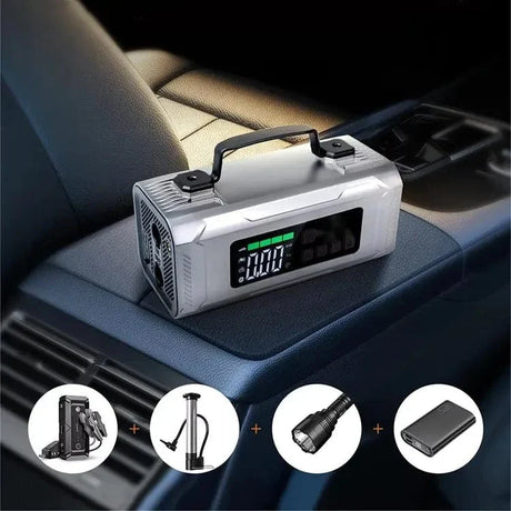 Often Accessories Often ION 6 in 1 Multifunctional Emergency Compressor Car Jump Starter