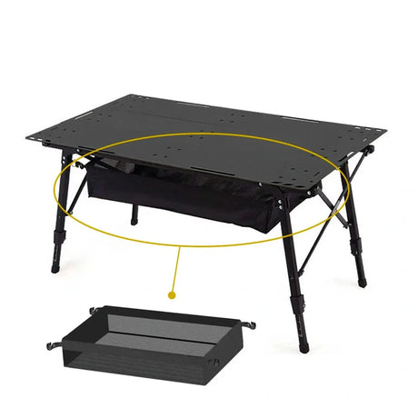 Often Accessories Often Mission Tactical Adjustable Aluminum Table