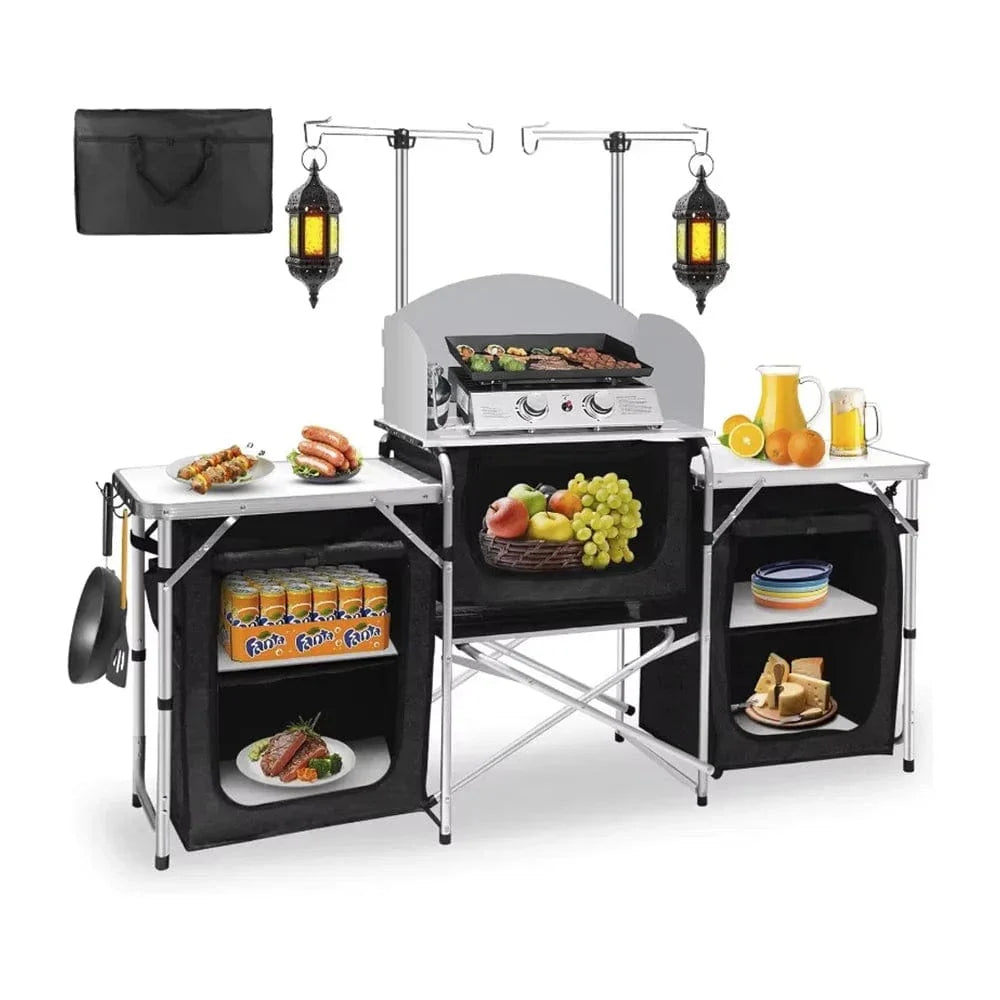 Often Accessories Often Multifunctional Foldable Mobile Kitchen Station BBQ