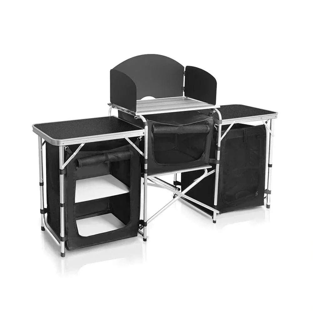 Often Foldable Mobile Kitchen Station — Camping BBQ