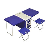 Often Accessories Often Multifunctional Portable Cart Wing Cooler With Folding Table and Chairs