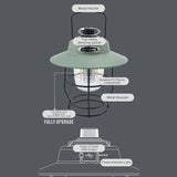 Often Accessories Often Outdoor USB Rechargeable Power Bank Smart Dimmer Retro Lamp (Large Size)