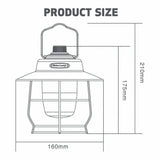 Often Accessories Often Outdoor USB Rechargeable Power Bank Smart Dimmer Retro Lamp (Large Size)