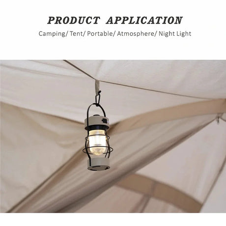 Often Accessories Often Retro Lamp Outdoor USB Rechargeable Power Bank Camping Light (Large Size)