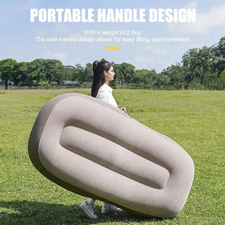 Often Accessories Often Self Inflatable Soft Lounger Couch Lazy Sofa Bed Built-in Pump