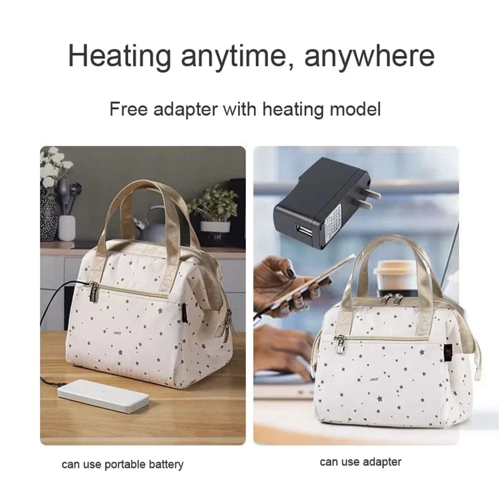 Often Accessories Often Stylish USB Heating Insulated Lunch Bag Food Warming