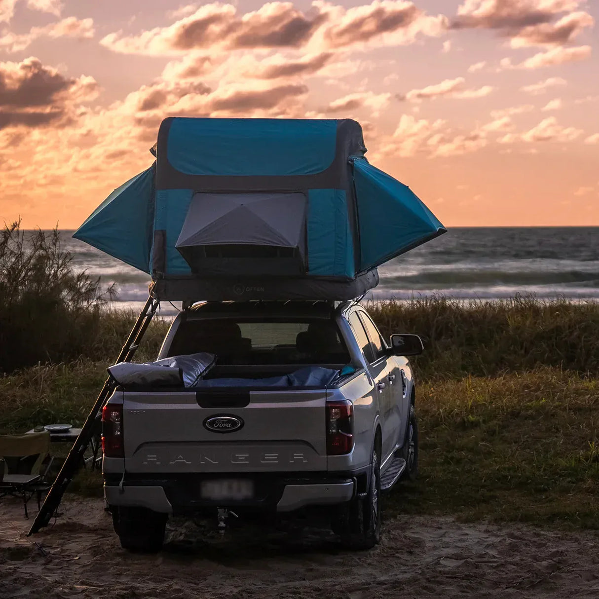 Often Tent blue Often Amphibious Inflatable Rooftop Tent