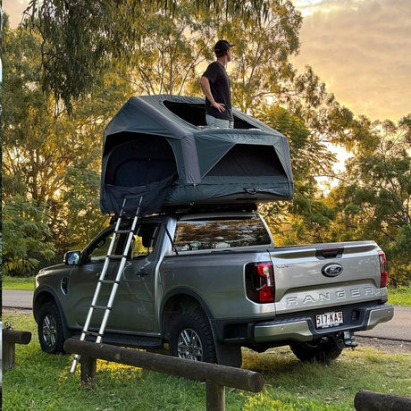 Often Tent Deep Green Often Alligator Inflatable Rooftop Tent